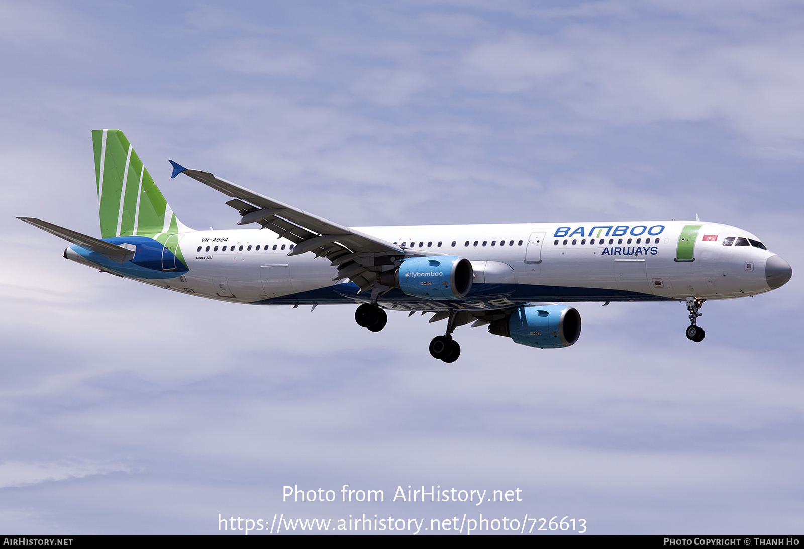 Aircraft Photo of VN-A594 | Airbus A321-211 | Bamboo Airways | AirHistory.net #726613