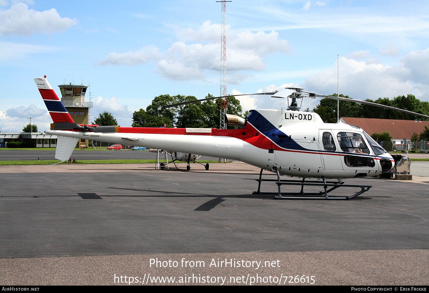 Aircraft Photo of LN-OXD | Aerospatiale AS-350B-3 Ecureuil | AirHistory.net #726615