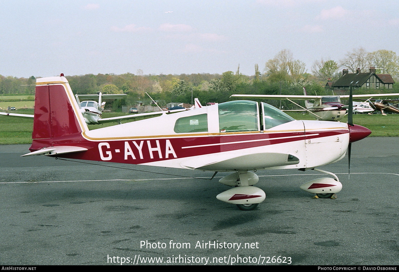 Aircraft Photo of G-AYHA | American AA-1 Yankee | AirHistory.net #726623