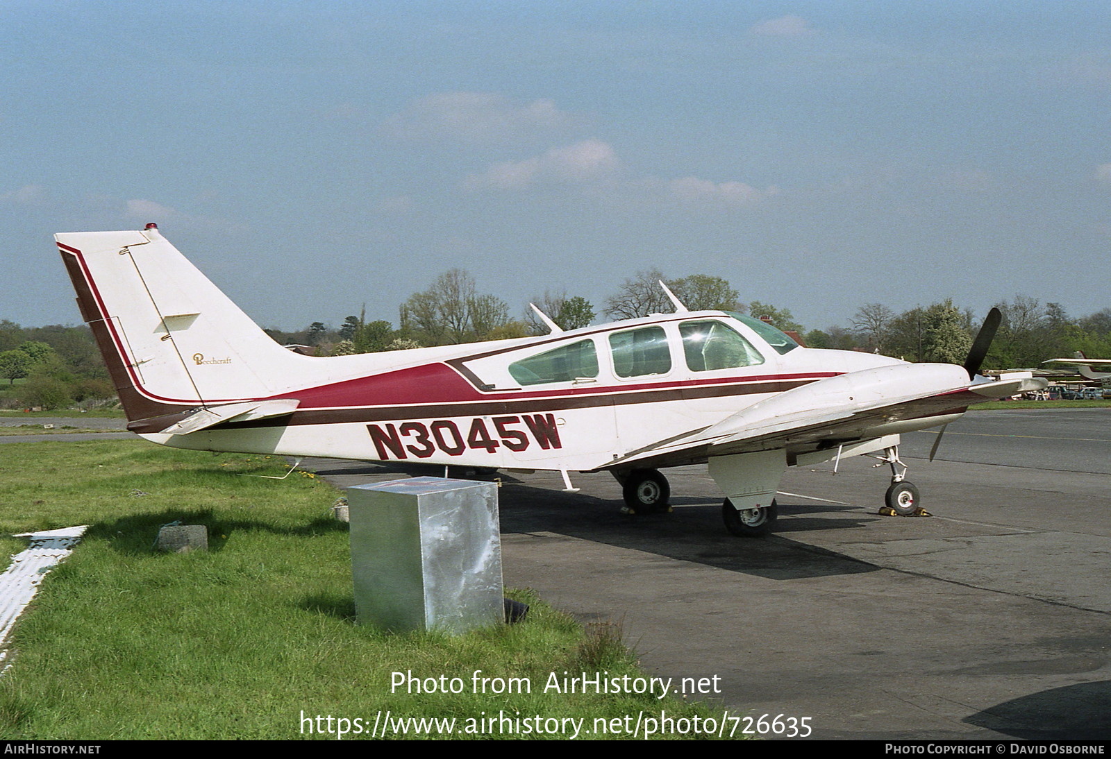 Aircraft Photo of N3045W | Beech 95-B55 Baron | AirHistory.net #726635