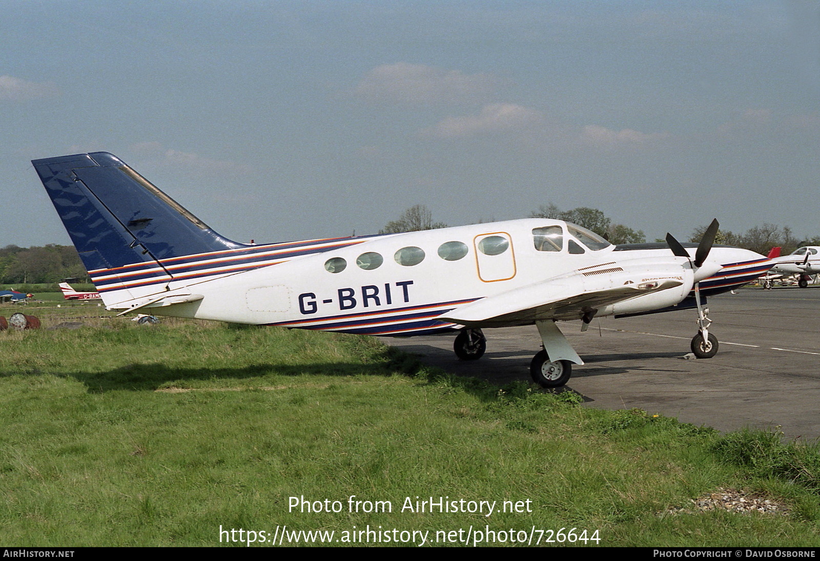 Aircraft Photo of G-BRIT | Cessna 421C Golden Eagle | AirHistory.net #726644