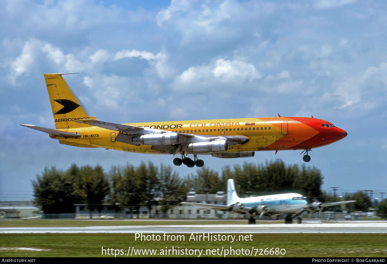 Aircraft Photo of HK-1973 | Boeing 720-023B | Aerocóndor | AirHistory.net #726680