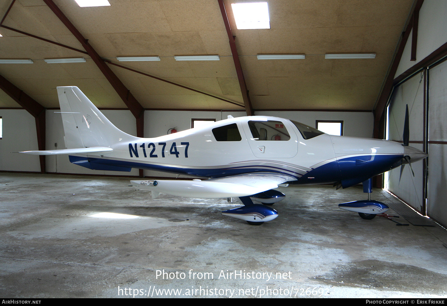 Aircraft Photo of N12747 | Lancair LC-41-550FG Columbia 400 | AirHistory.net #726692