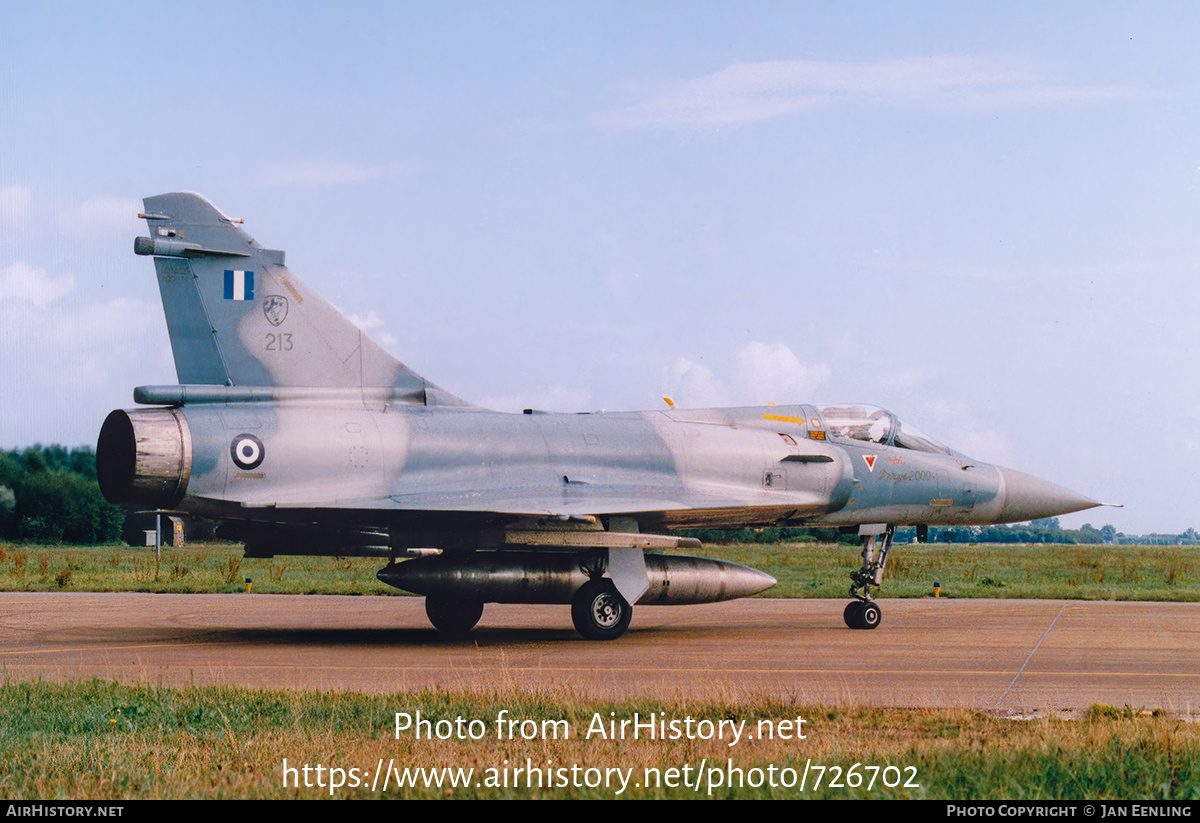 Aircraft Photo of 213 | Dassault Mirage 2000EG | Greece - Air Force | AirHistory.net #726702