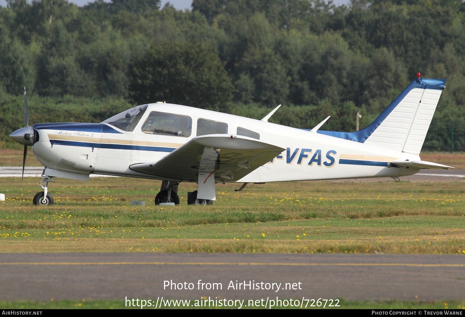 Aircraft Photo of G-VFAS | Piper PA-28R-200 Cherokee Arrow | AirHistory.net #726722