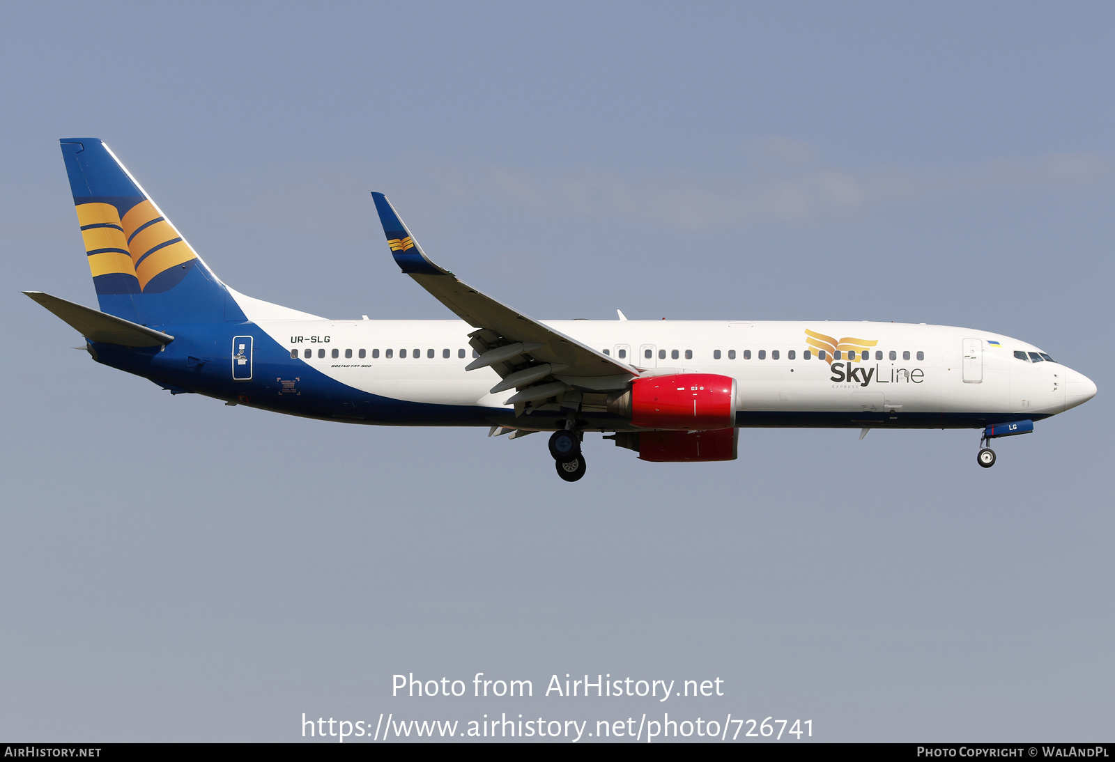 Aircraft Photo of UR-SLG | Boeing 737-8K5 | Skyline Express Airline | AirHistory.net #726741