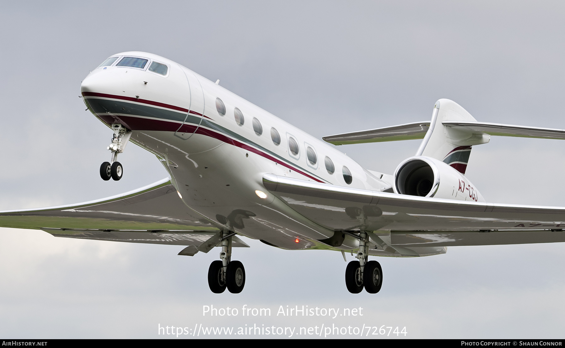 Aircraft Photo of A7-CGJ | Gulfstream Aerospace G650ER (G-VI) | Qatar Executive | AirHistory.net #726744