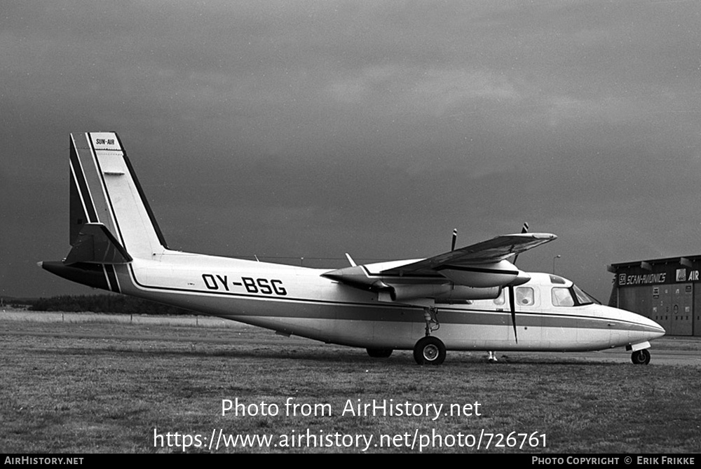 Aircraft Photo of OY-BSG | Rockwell 690B Turbo Commander | AirHistory.net #726761