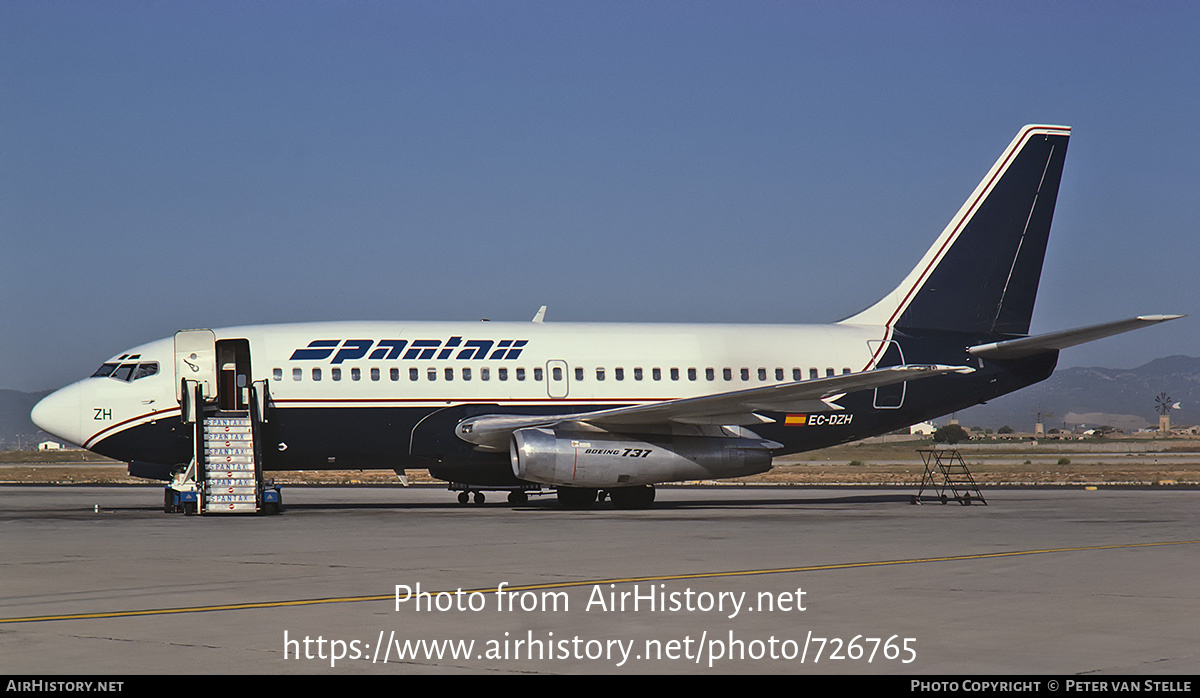 Aircraft Photo of EC-DZH | Boeing 737-2H4 | Spantax | AirHistory.net #726765