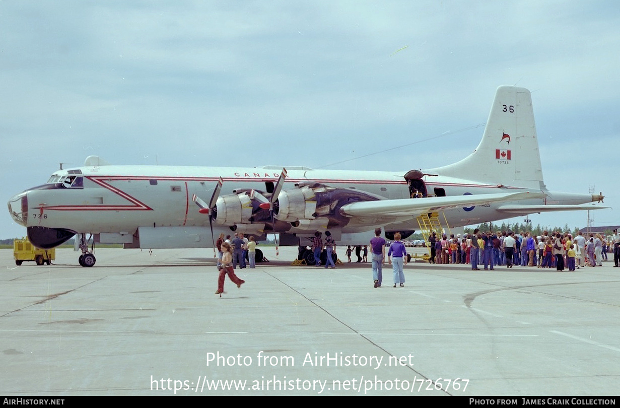 Aircraft Photo of 10736 | Canadair CP-107 Argus 2 (CL-28-2) | Canada - Air Force | AirHistory.net #726767