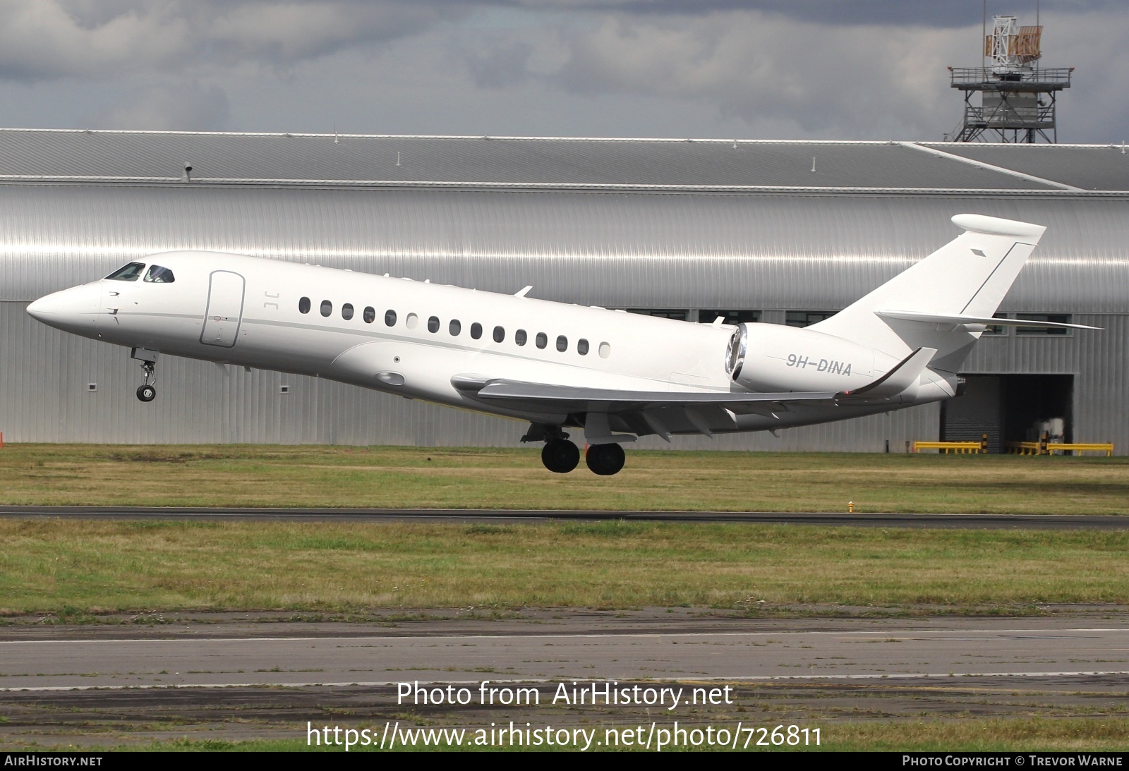 Aircraft Photo of 9H-DINA | Dassault Falcon 6X | AirHistory.net #726811