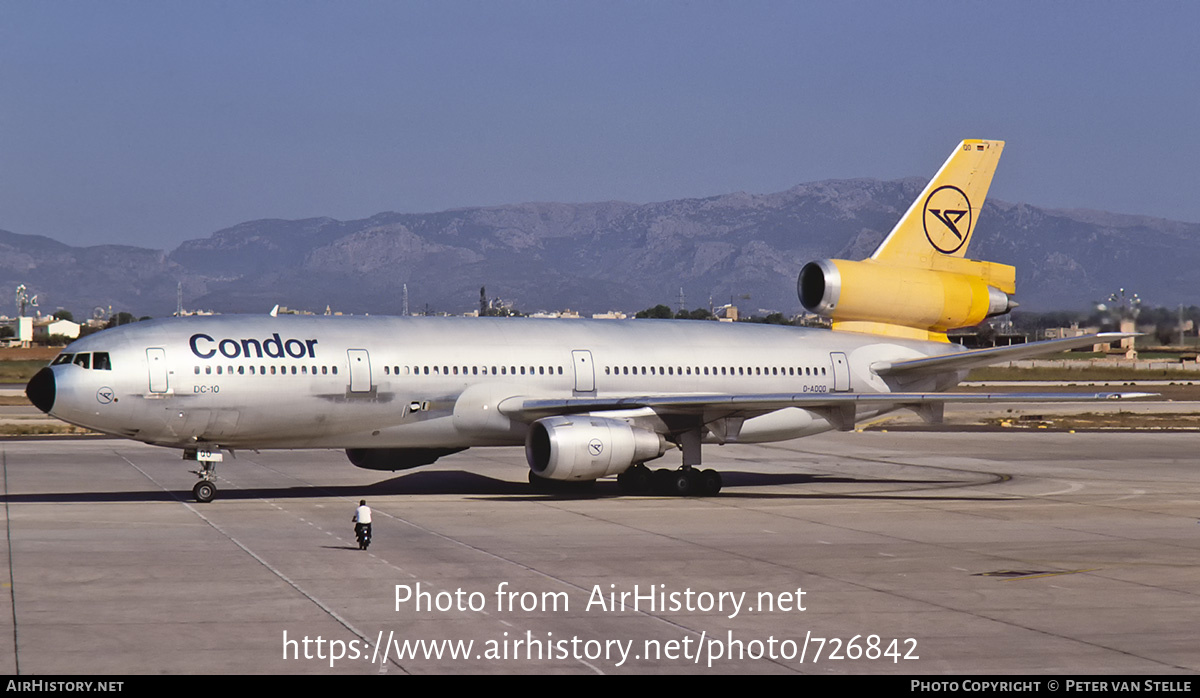 Aircraft Photo of D-ADQO | McDonnell Douglas DC-10-30 | Condor Flugdienst | AirHistory.net #726842