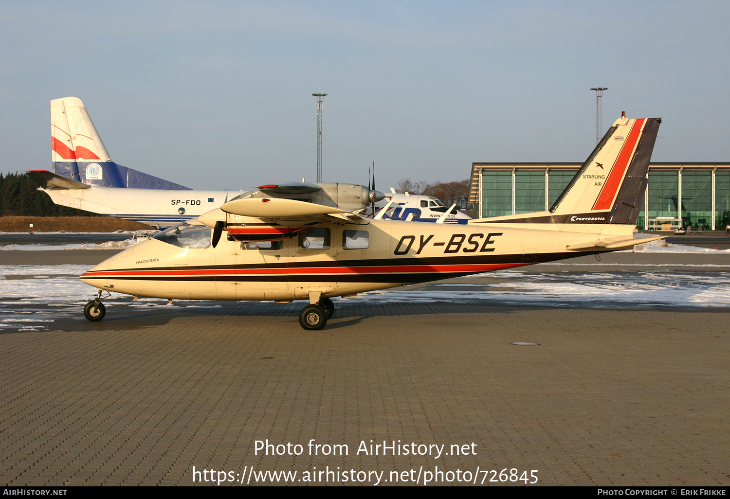 Aircraft Photo of OY-BSE | Partenavia P-68B | AirHistory.net #726845