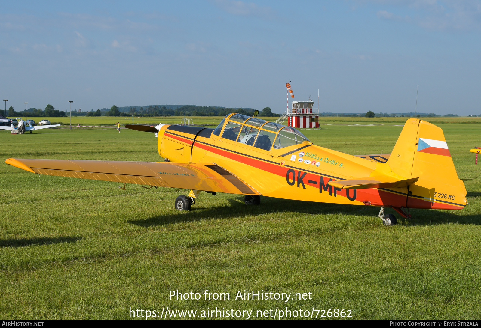 Aircraft Photo of OK-MFO | Zlin Z-226MS Trener | AirHistory.net #726862