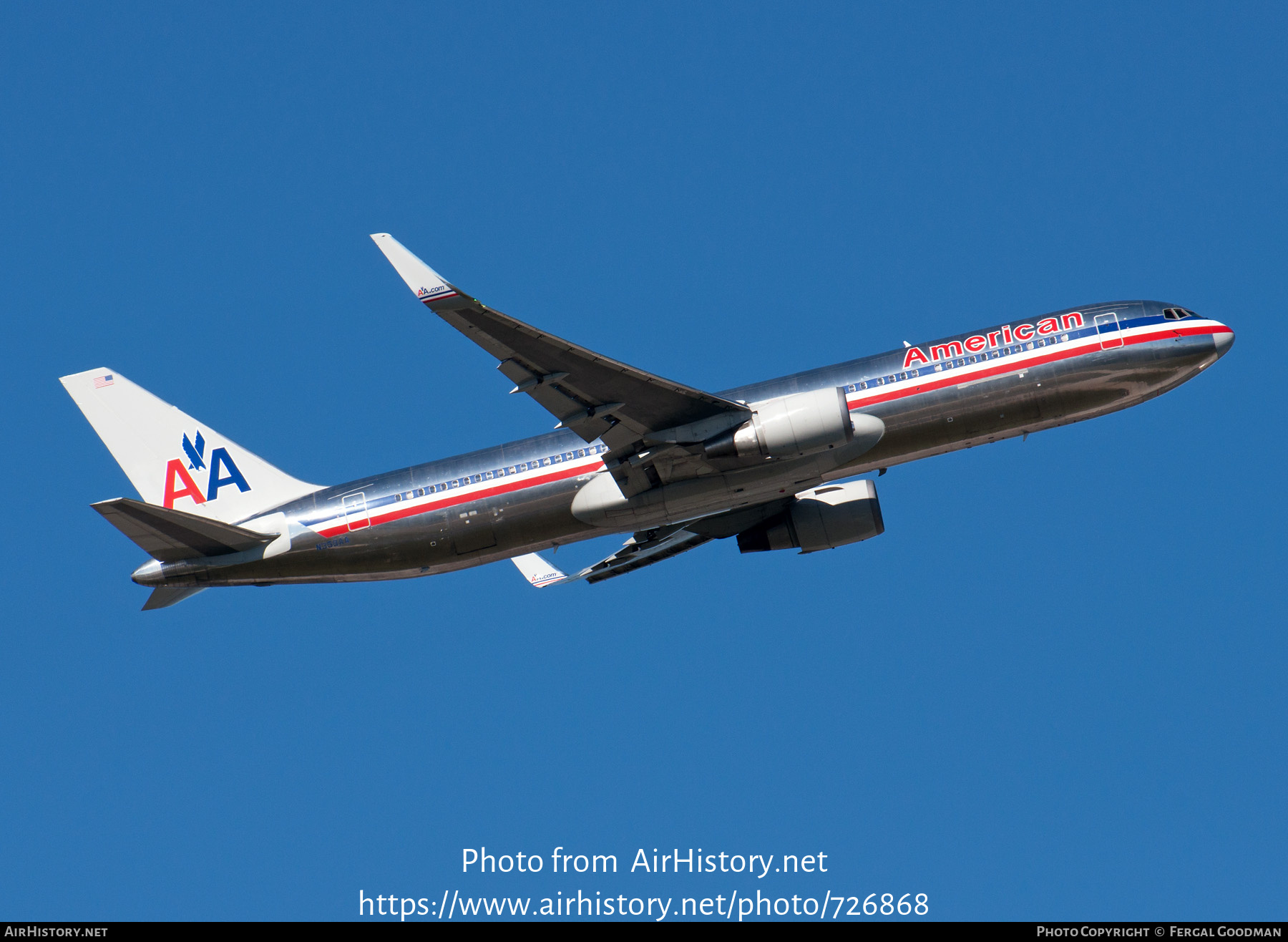 Aircraft Photo of N359AA | Boeing 767-323/ER | American Airlines | AirHistory.net #726868