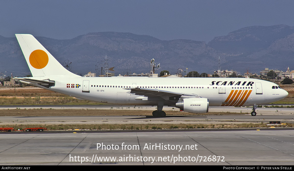 Aircraft Photo of SE-DFK | Airbus A300B2-320 | Scanair | AirHistory.net #726872