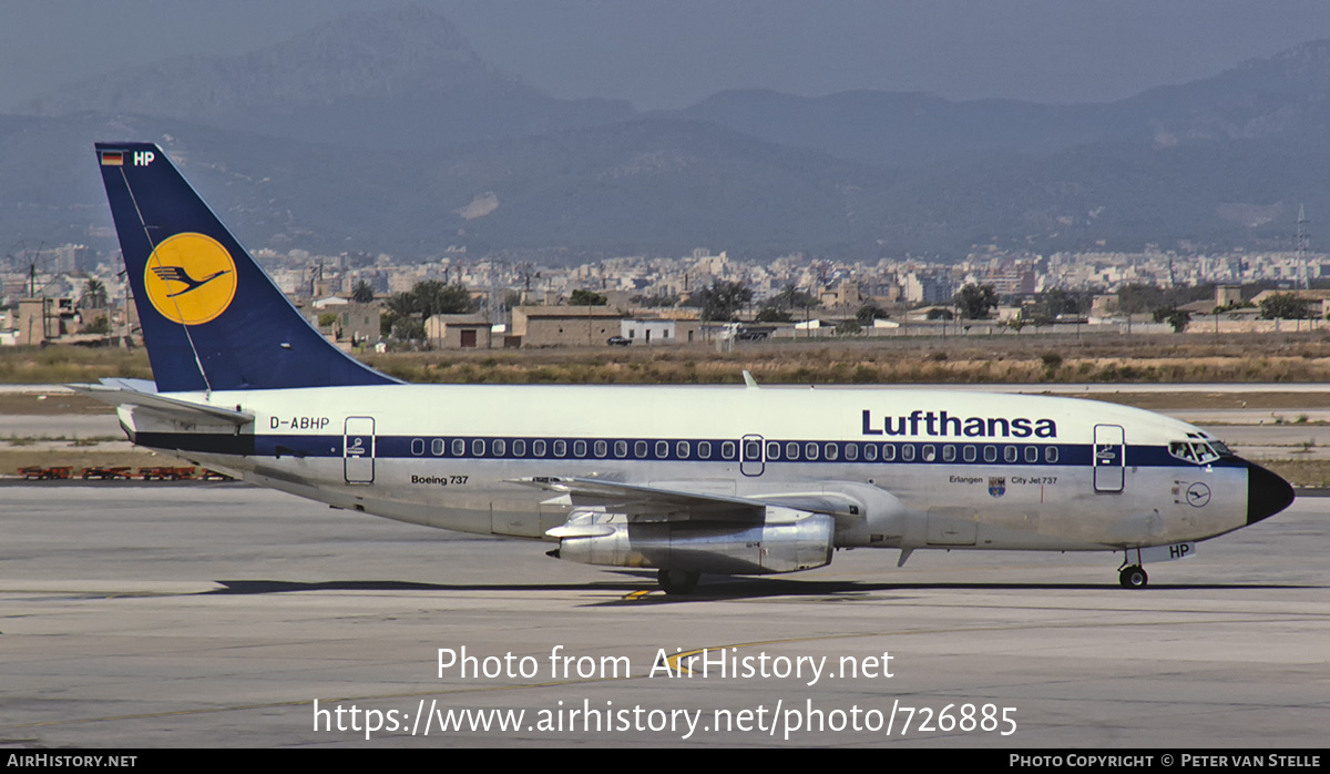 Aircraft Photo of D-ABHP | Boeing 737-230/Adv | Lufthansa | AirHistory.net #726885