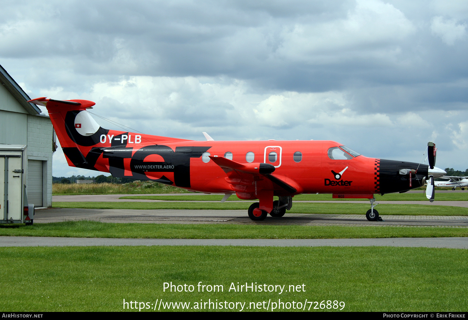 Aircraft Photo of OY-PLB | Pilatus PC-12/47 | Dexter Air Taxi | AirHistory.net #726889