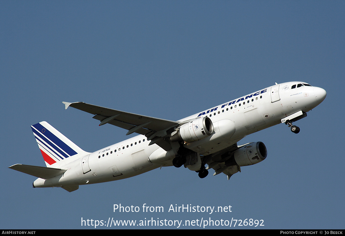 Aircraft Photo of F-GFKH | Airbus A320-211 | Air France | AirHistory.net #726892