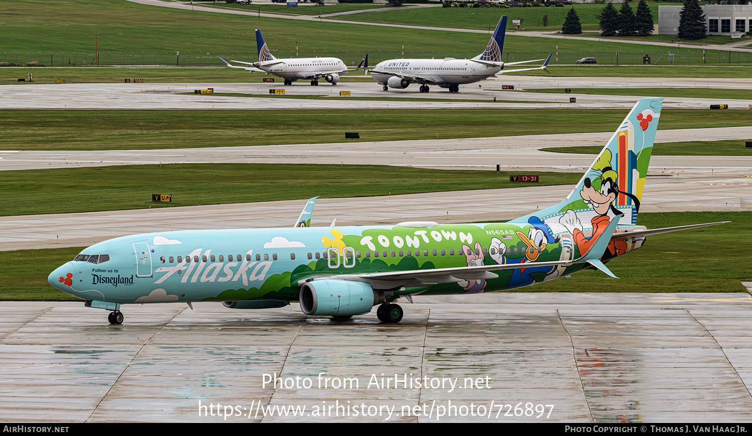 Aircraft Photo of N565AS | Boeing 737-890 | Alaska Airlines | AirHistory.net #726897