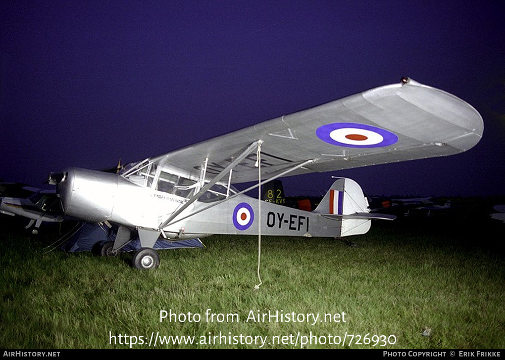 Aircraft Photo of OY-EFI | Taylorcraft J Auster Mk5 | UK - Air Force | AirHistory.net #726930