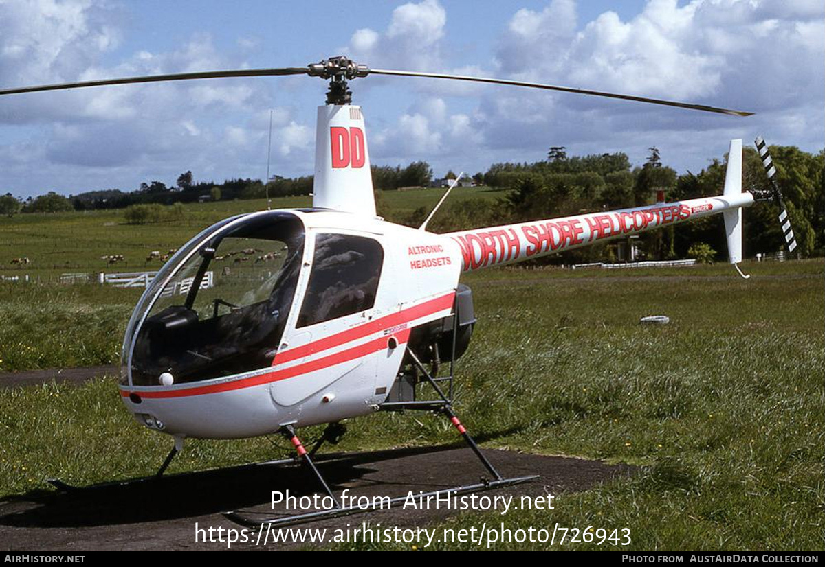 Aircraft Photo of ZK-HDD / DD | Robinson R-22 Beta | North Shore Helicopters | AirHistory.net #726943