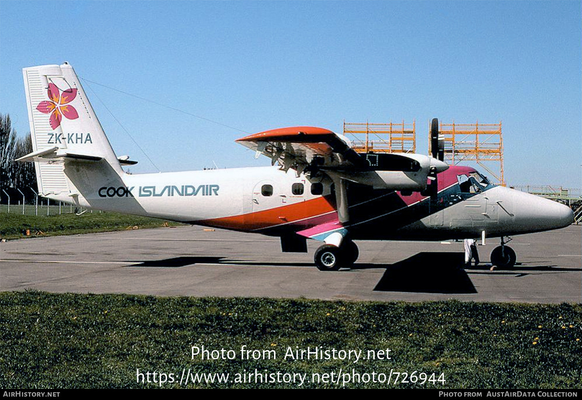 Aircraft Photo of ZK-KHA | De Havilland Canada DHC-6-310 Twin Otter | Cook Island Air | AirHistory.net #726944