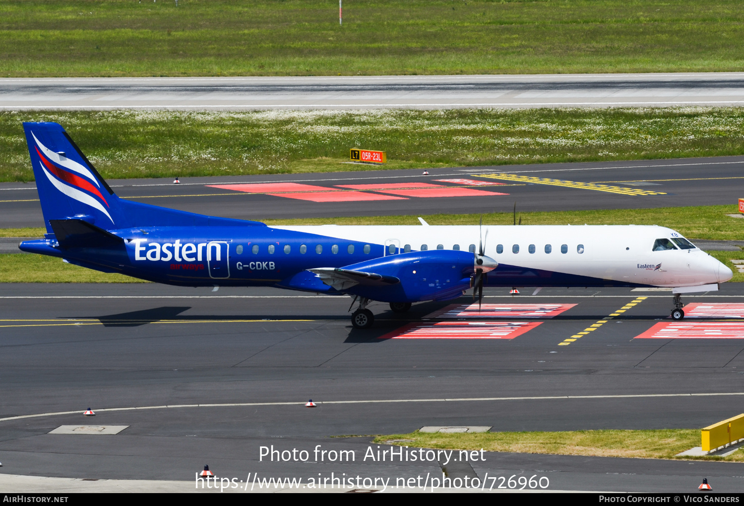 Aircraft Photo of G-CDKB | Saab 2000 | Eastern Airways | AirHistory.net #726960