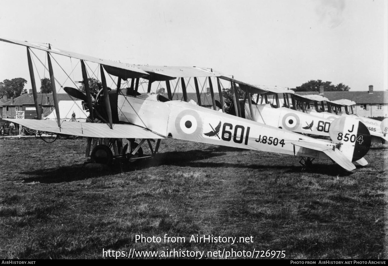 Aircraft Photo of J8504 | Avro 504N | UK - Air Force | AirHistory.net #726975