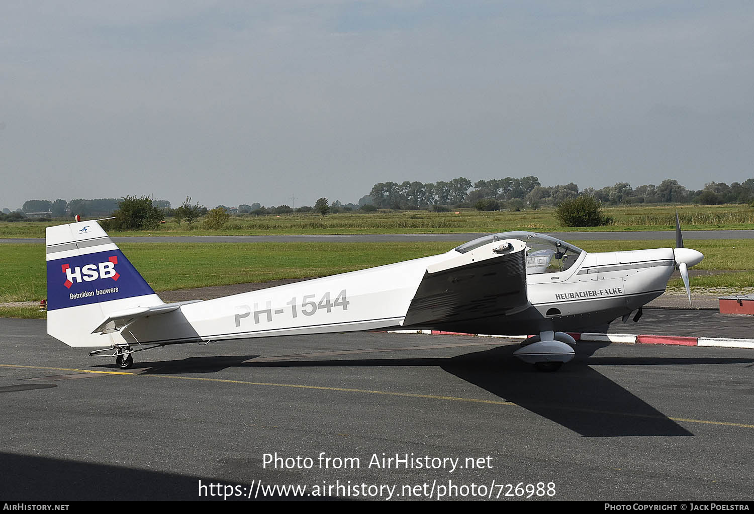 Aircraft Photo of PH-1544 | Scheibe SF-25C/TL Heubacher-Falke | AirHistory.net #726988