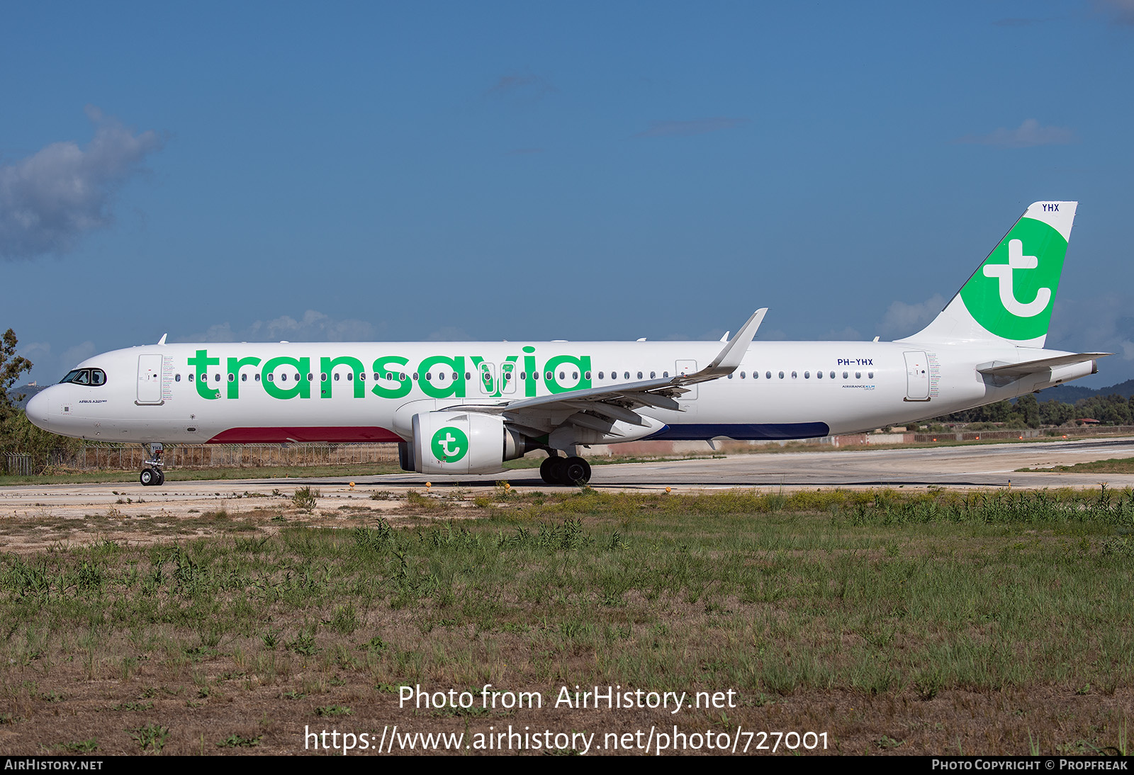 Aircraft Photo of PH-YHX | Airbus A321-252NX | Transavia | AirHistory.net #727001