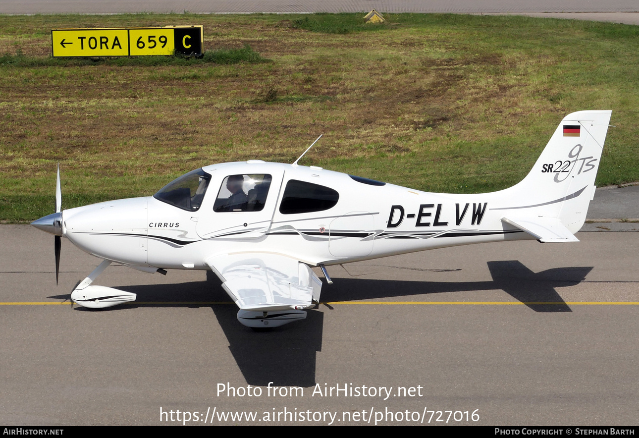 Aircraft Photo of D-ELVW | Cirrus SR-22 G2-GTS | AirHistory.net #727016