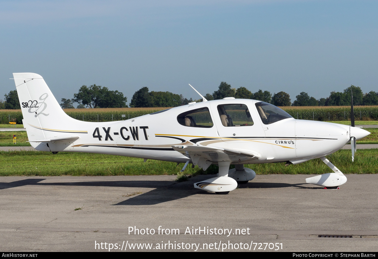 Aircraft Photo of 4X-CWT | Cirrus SR-22 G2 | AirHistory.net #727051