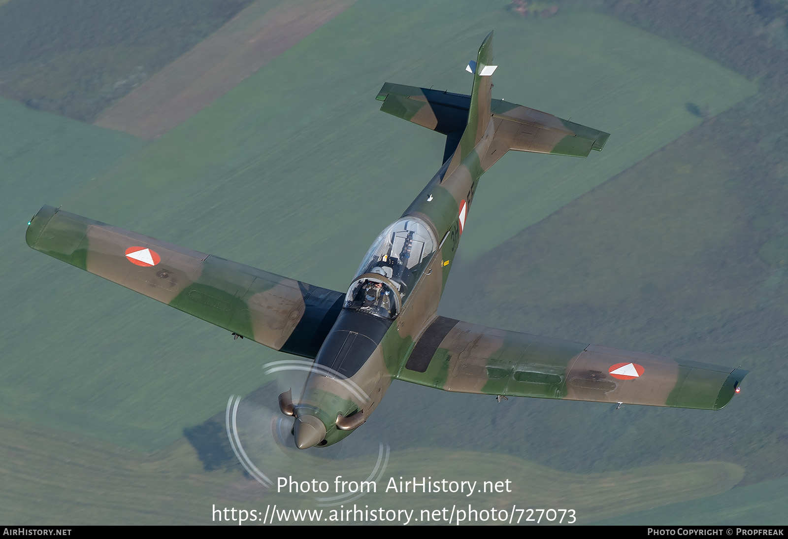 Aircraft Photo of 3H-FF | Pilatus PC-7 | Austria - Air Force | AirHistory.net #727073