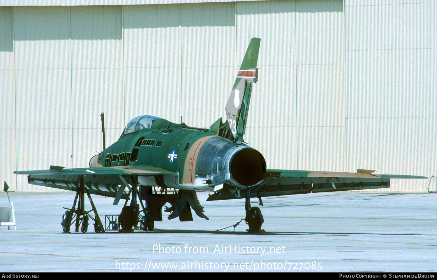 Aircraft Photo of 56-3773 / AF56-773 | North American QF-100F Super Sabre | USA - Air Force | AirHistory.net #727085