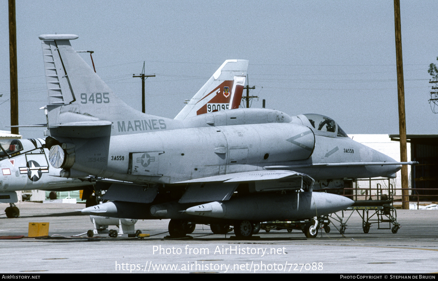 Aircraft Photo of 159485 / 9485 | McDonnell Douglas A-4M Skyhawk II | USA - Marines | AirHistory.net #727088