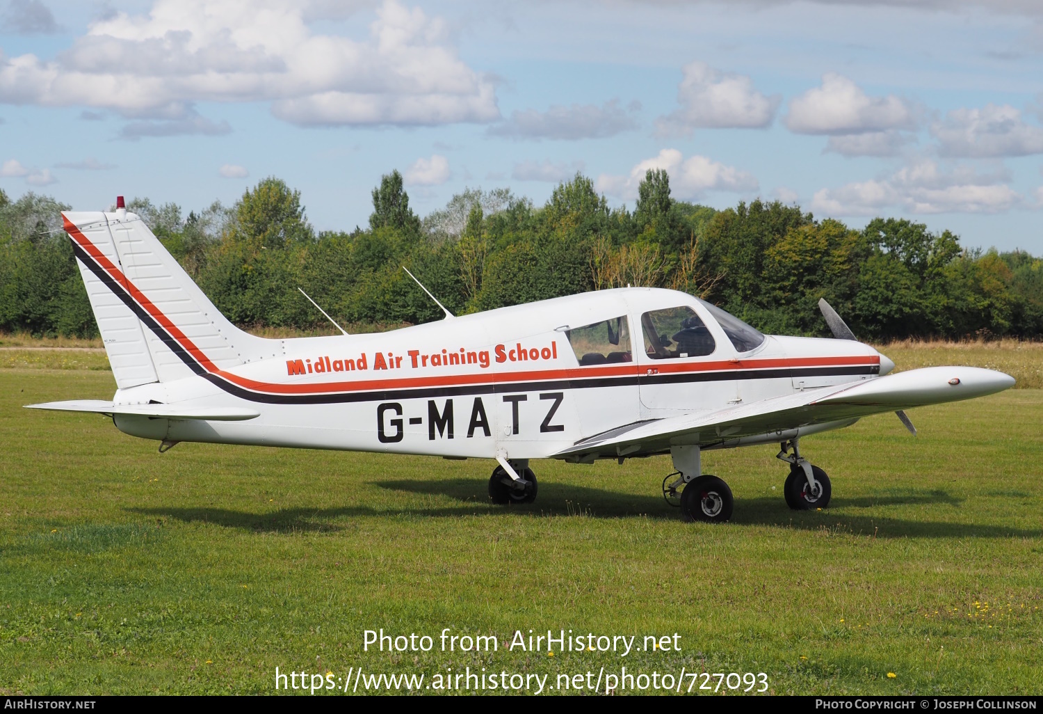 Aircraft Photo of G-MATZ | Piper PA-28-140 Cherokee | Midland Air Training School | AirHistory.net #727093