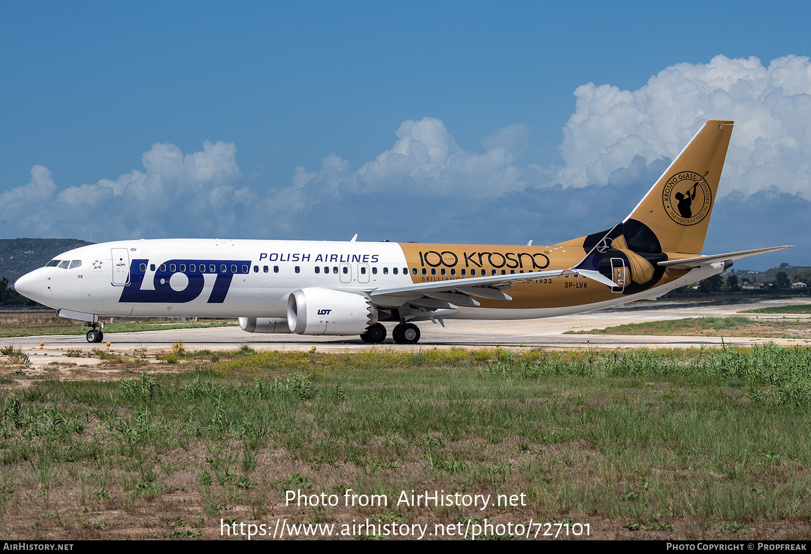 Aircraft Photo of SP-LVK | Boeing 737-8 Max 8 | LOT Polish Airlines - Polskie Linie Lotnicze | AirHistory.net #727101