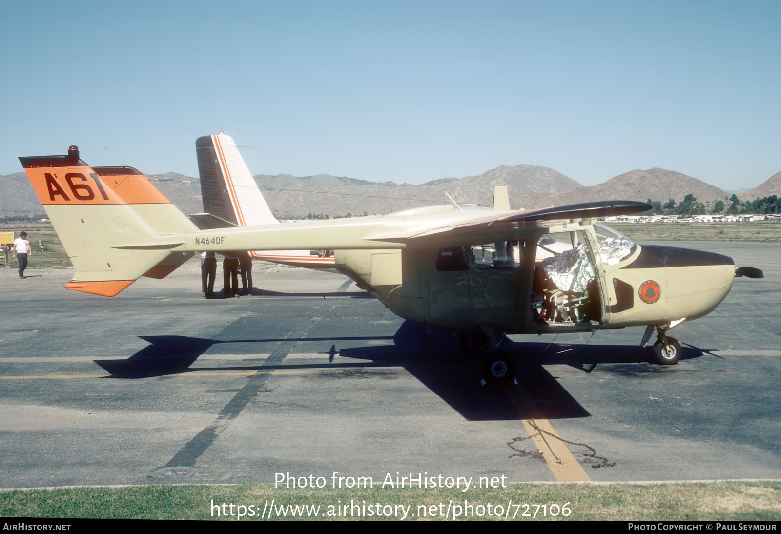 Aircraft Photo of N464DF | Cessna O-2A Super Skymaster | AirHistory.net #727106