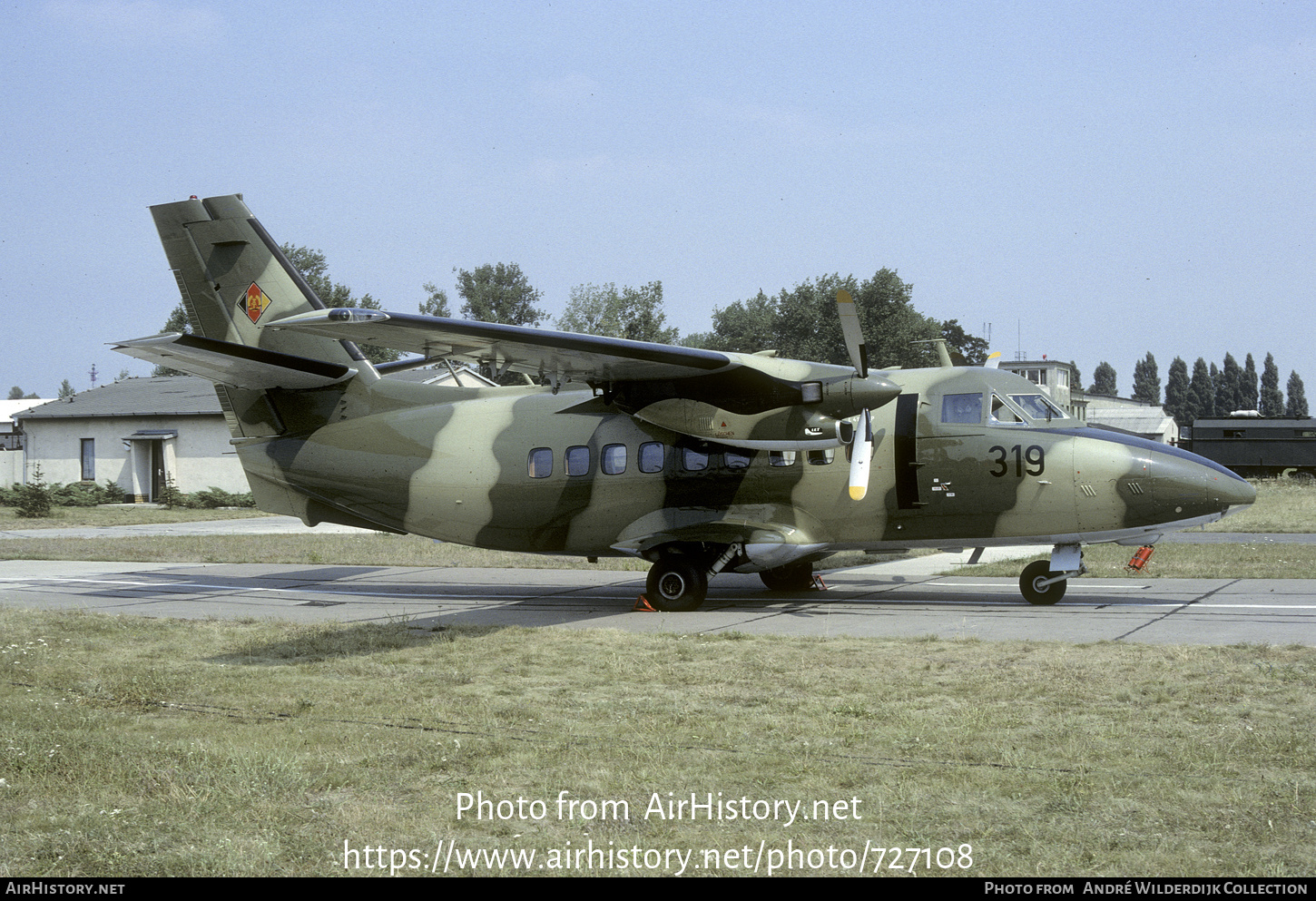 Aircraft Photo of 319 | Let L-410UVP Turbolet | East Germany - Air Force | AirHistory.net #727108