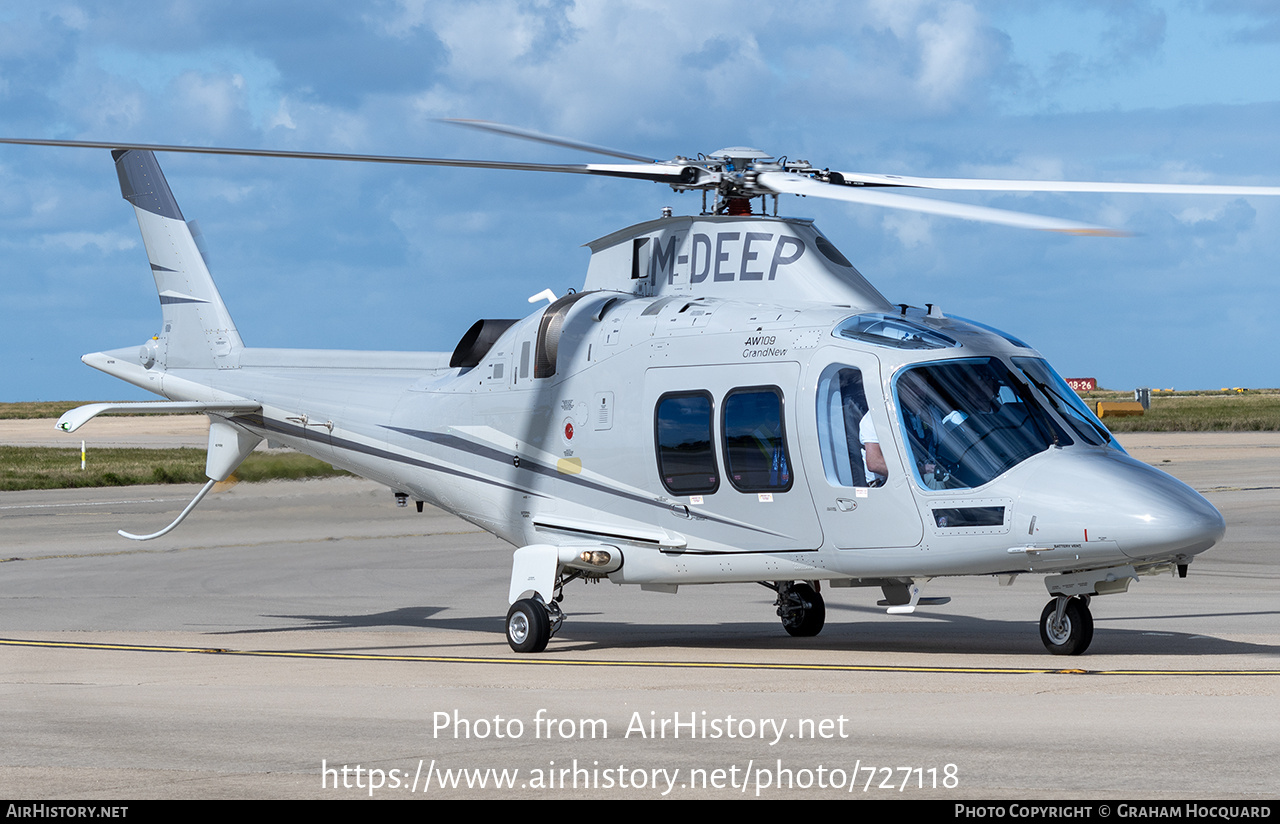 Aircraft Photo of M-DEEP | AgustaWestland AW-109SP GrandNew | AirHistory.net #727118