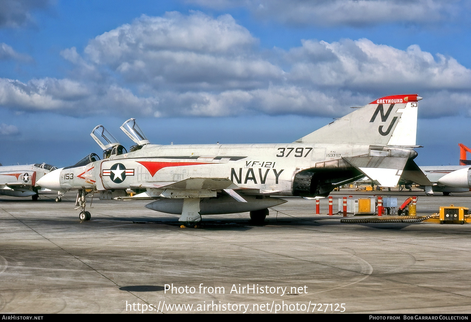 Aircraft Photo of 153797 / 3797 | McDonnell Douglas F-4J Phantom II | USA - Navy | AirHistory.net #727125