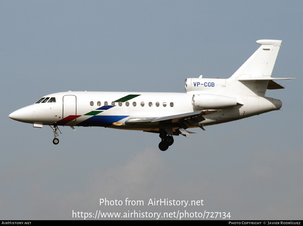 Aircraft Photo of VP-CGB | Dassault Falcon 900B | AirHistory.net #727134