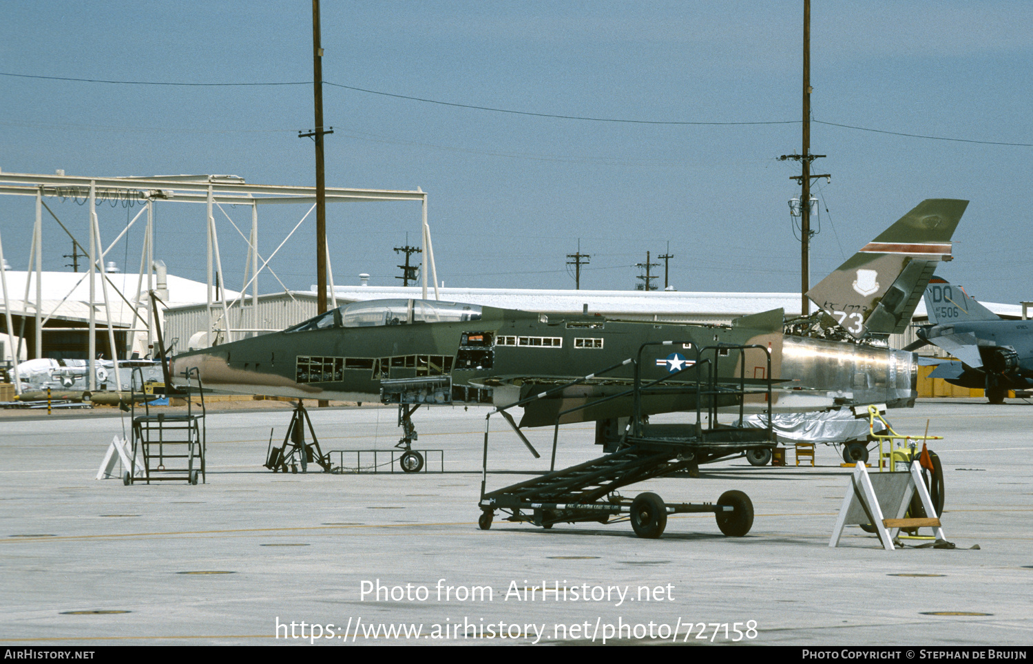 Aircraft Photo of 56-3773 / AF56-773 | North American QF-100F Super Sabre | USA - Air Force | AirHistory.net #727158