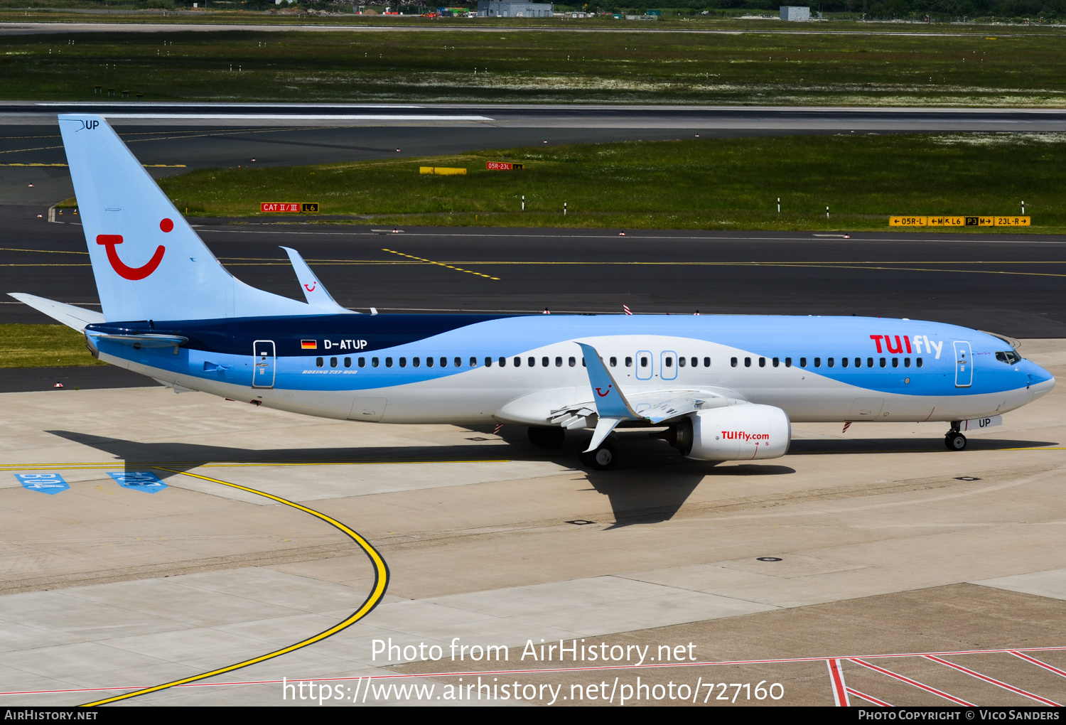 Aircraft Photo of D-ATUP | Boeing 737-8K5 | TUIfly | AirHistory.net #727160