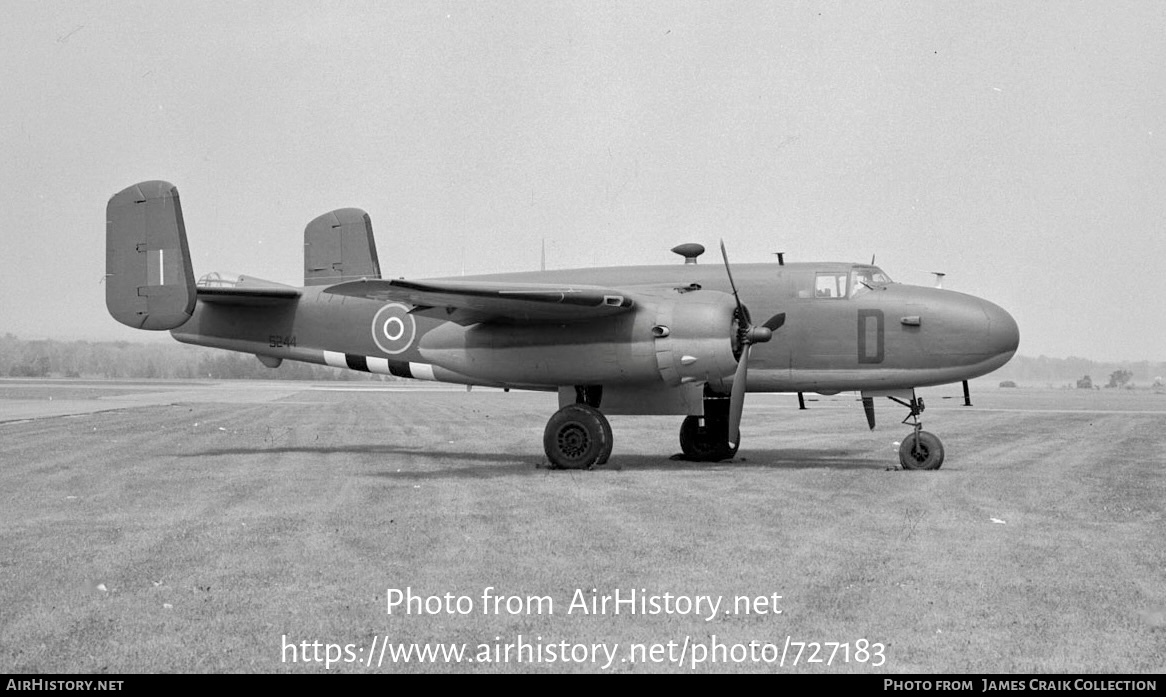 Aircraft Photo of 5244 | North American B-25J Mitchell Mk.3PT | Canada - Air Force | AirHistory.net #727183