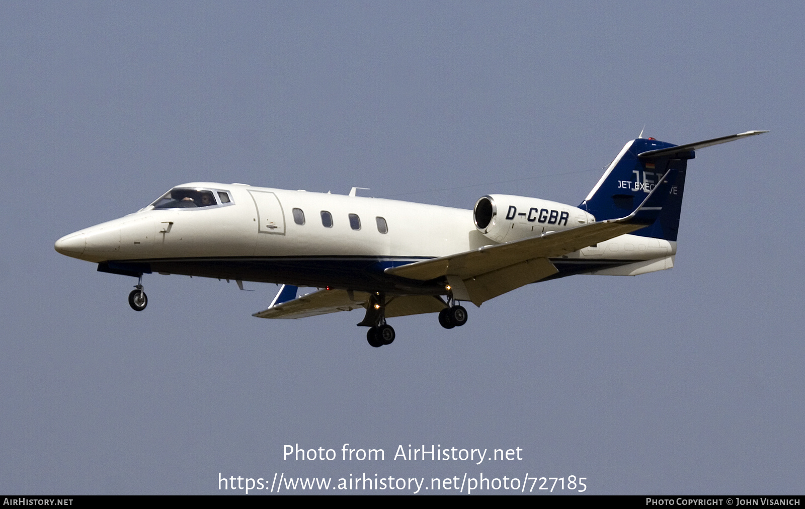 Aircraft Photo of D-CGBR | Gates Learjet 55 | Jet Executive | AirHistory.net #727185