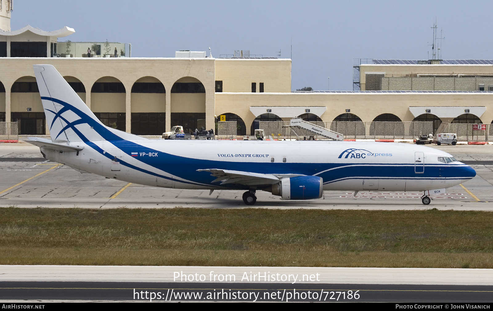 Aircraft Photo of VP-BCK | Boeing 737-46Q(F) | ABC Express - Air Bridge Cargo | AirHistory.net #727186