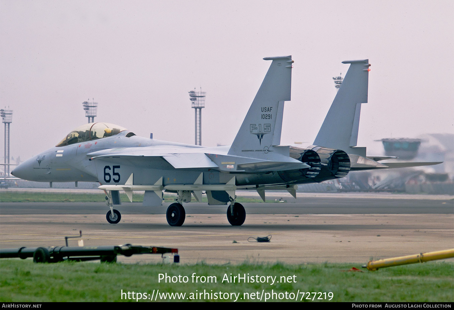 Aircraft Photo of 71-0291 / 10291 | McDonnell Douglas TF-15A Eagle | USA - Air Force | AirHistory.net #727219