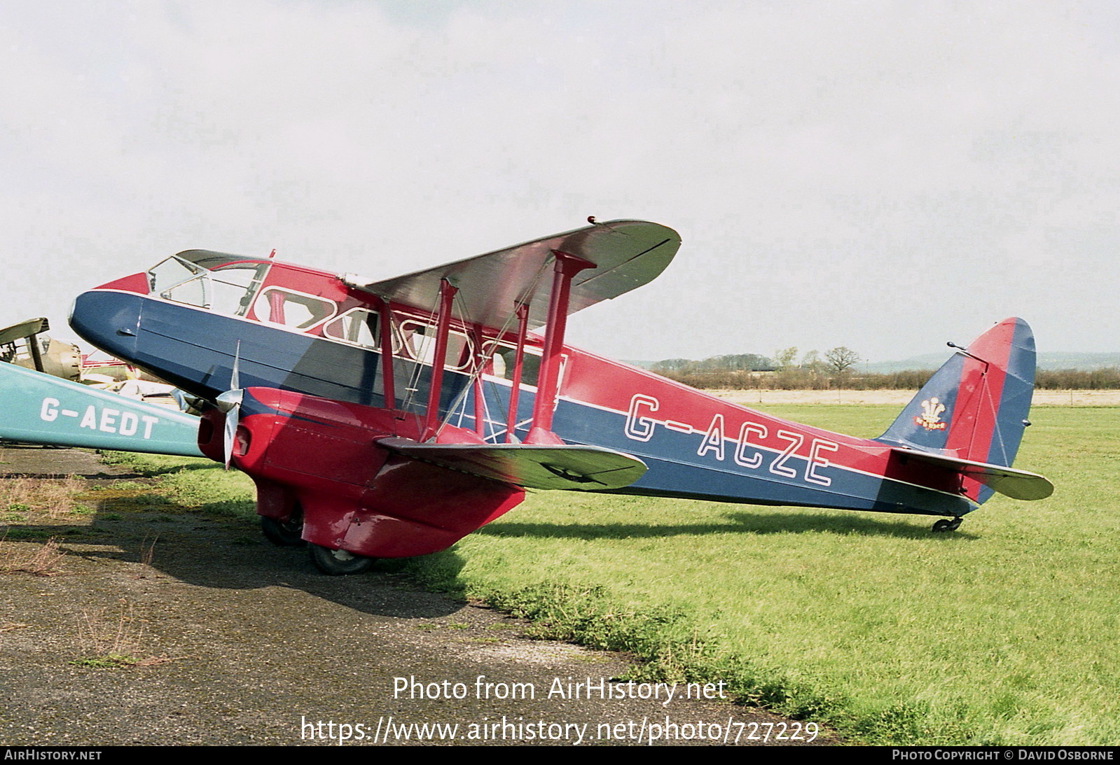 Aircraft Photo of G-ACZE | De Havilland D.H. 89A Dragon Rapide | AirHistory.net #727229